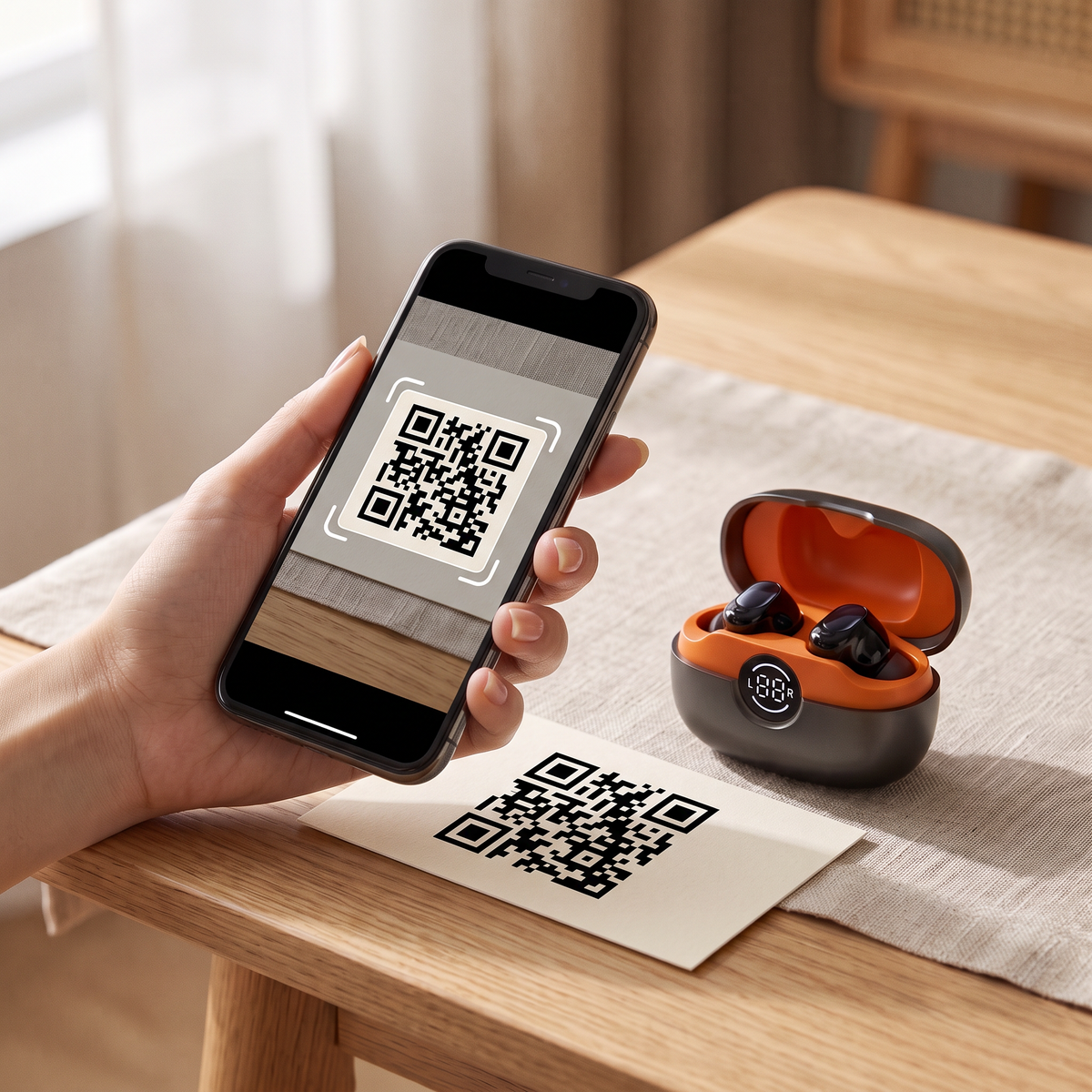Étape 1 : scanner le QR code pour installer l'application